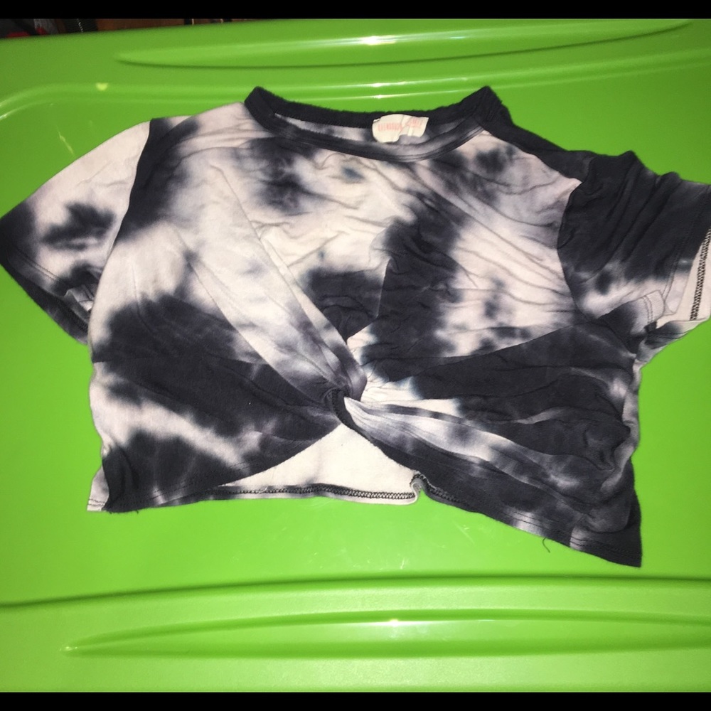 Tie dye crop top